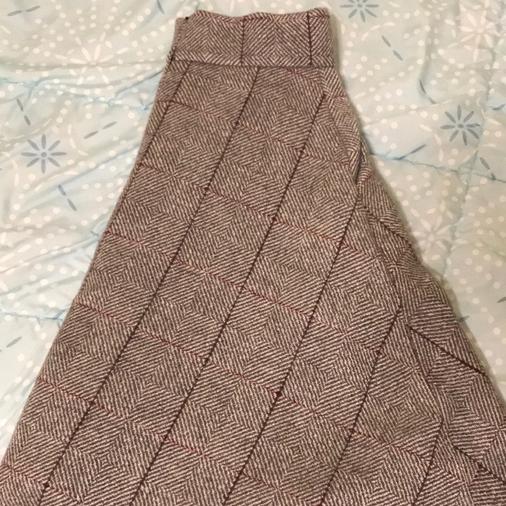 Chicwish plaid midi skirt